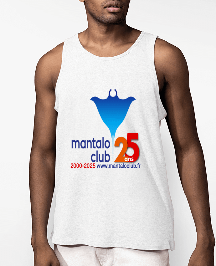 Débardeur Homme Logo 25 ans Par Mantalo Club 