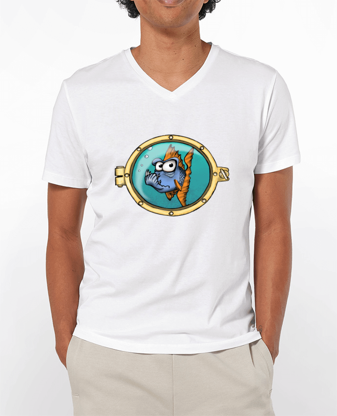 T-shirt homme piranha hublot par Gaetan allain