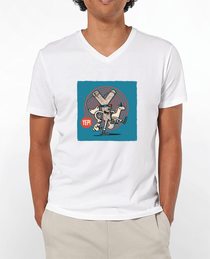 T-shirt homme YEP! Lance Pierre 3D par YEP!