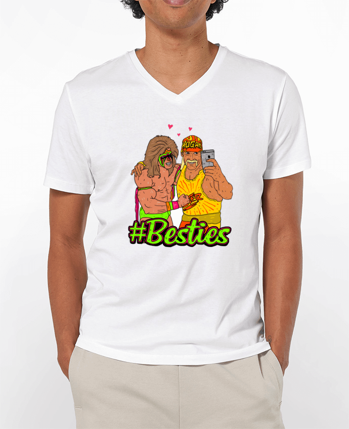 T-shirt homme #Besties Catch par Nick cocozza