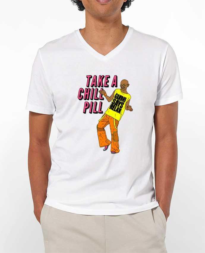 T-shirt homme Chill Pill par Nick cocozza