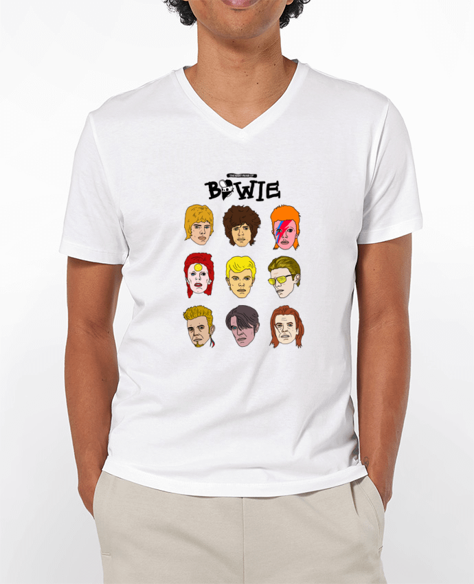 T-shirt homme Bowie par Nick cocozza
