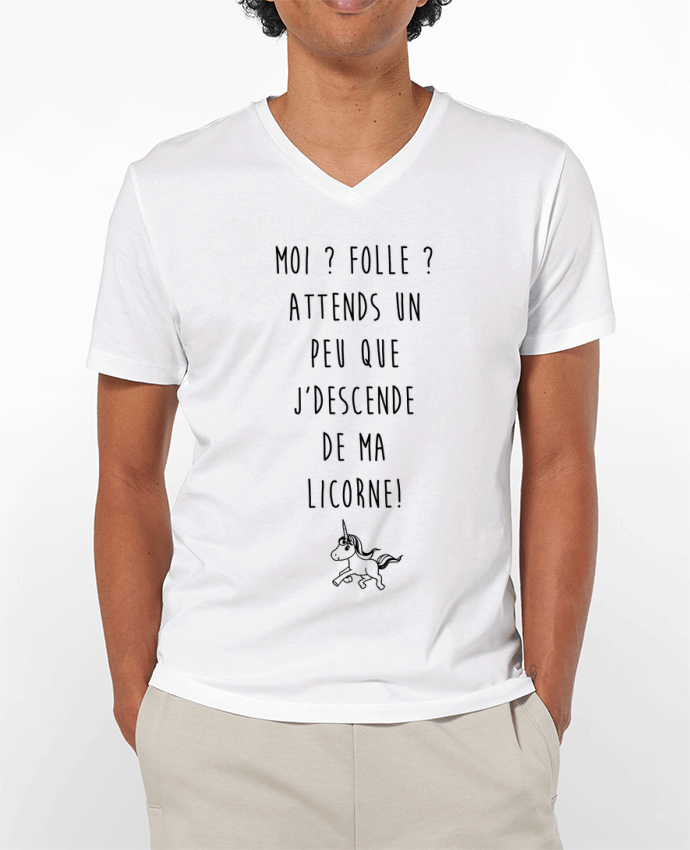 T-shirt homme Moi ? Folle ? par La boutique de Laura