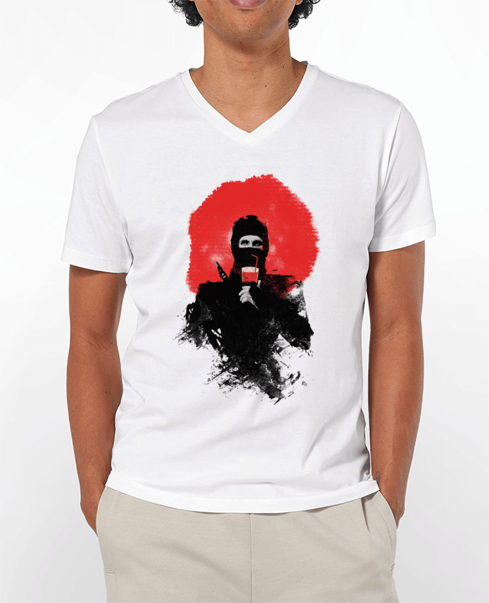 T-shirt homme American ninja par robertfarkas