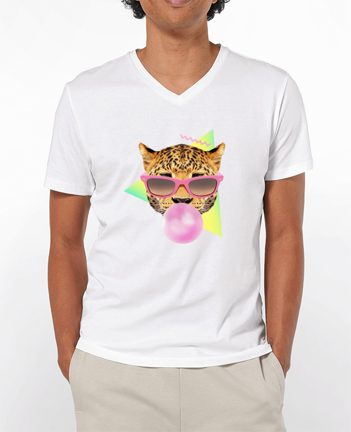 T-shirt homme Bubble gum leo par robertfarkas