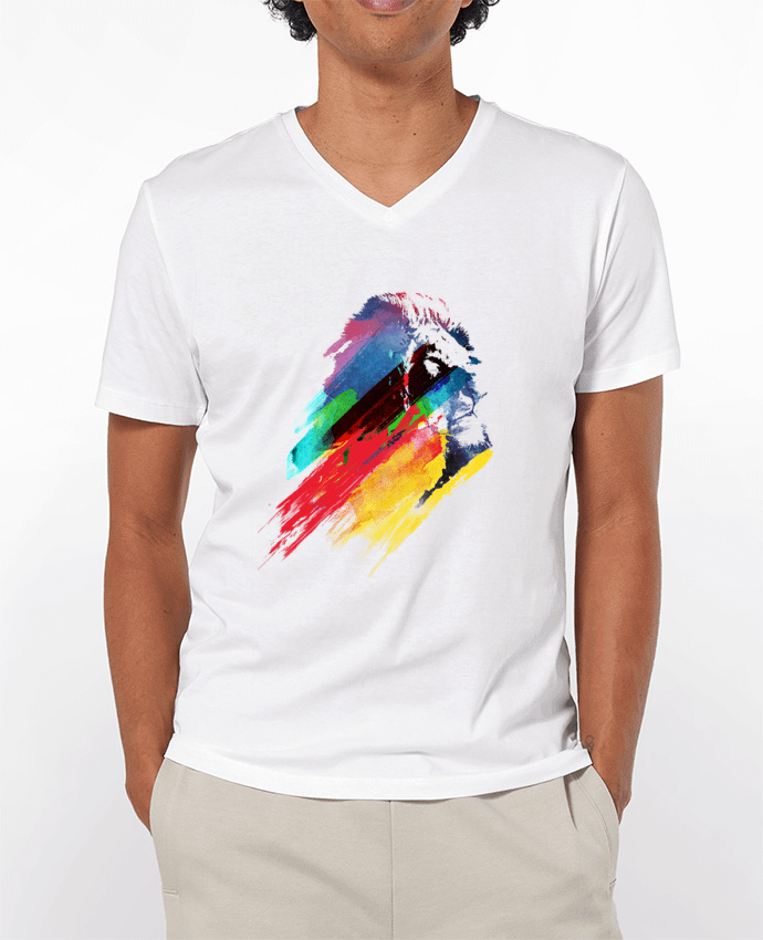 T-shirt homme Our hero lion par robertfarkas