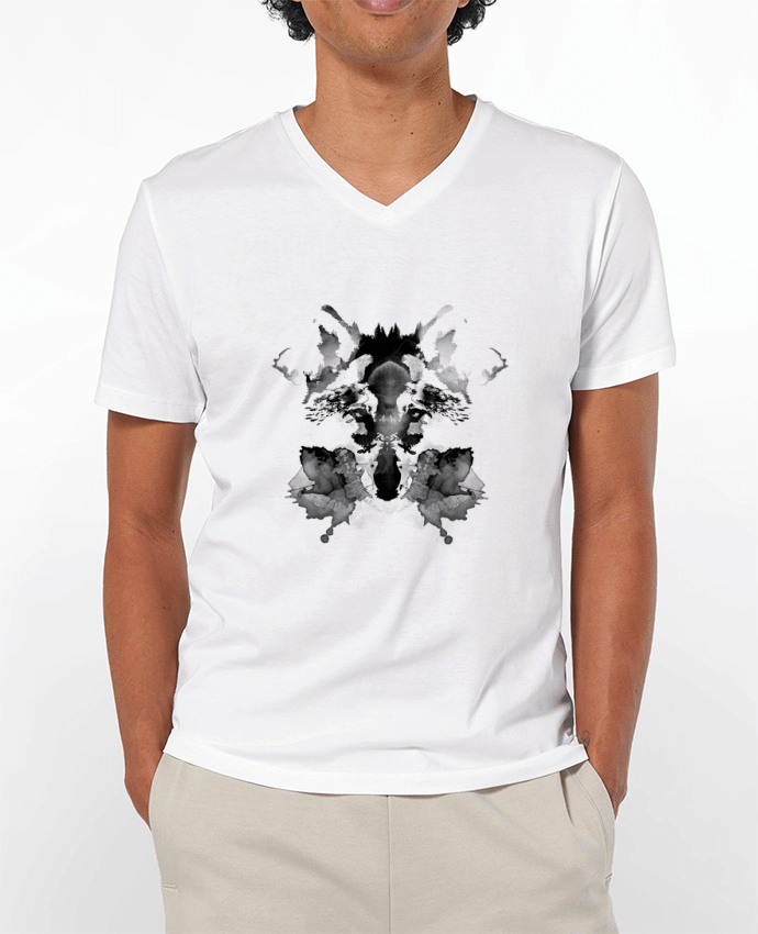 T-shirt homme Rorschach par robertfarkas