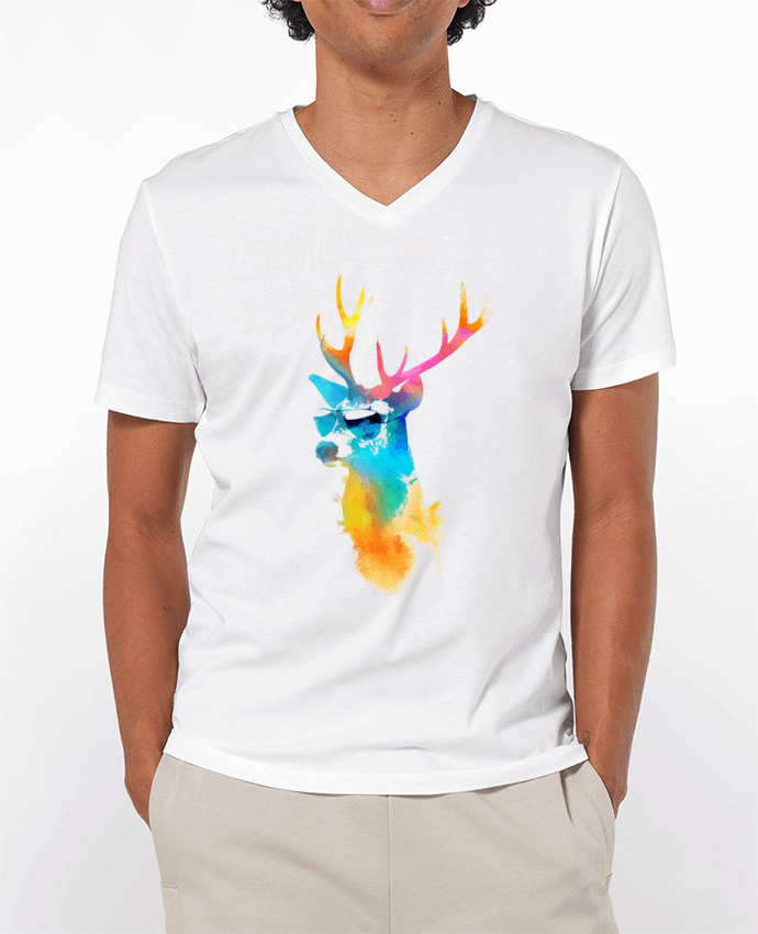 T-shirt homme Sunny stag par robertfarkas
