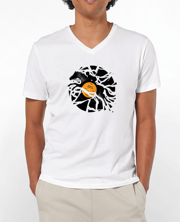 T-shirt homme Disc Jokey par Enkel Dika