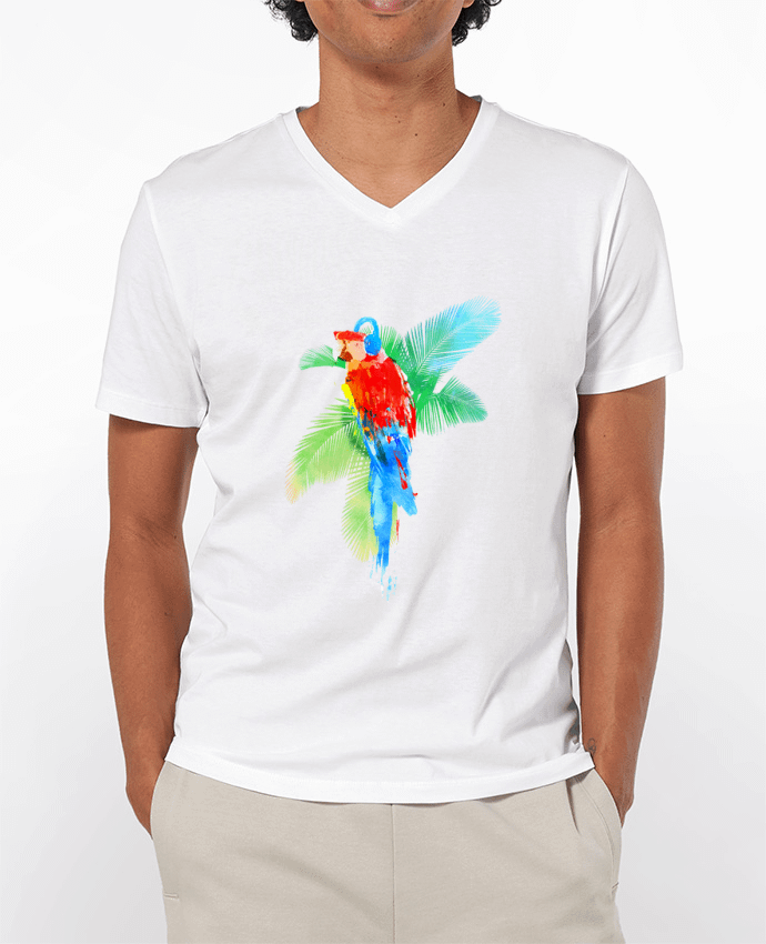 T-shirt homme Tropical party par robertfarkas