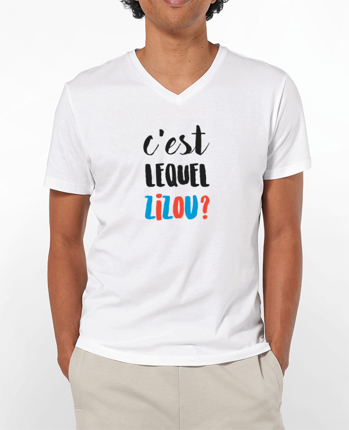 T-shirt homme C'est lequel zizou par tunetoo