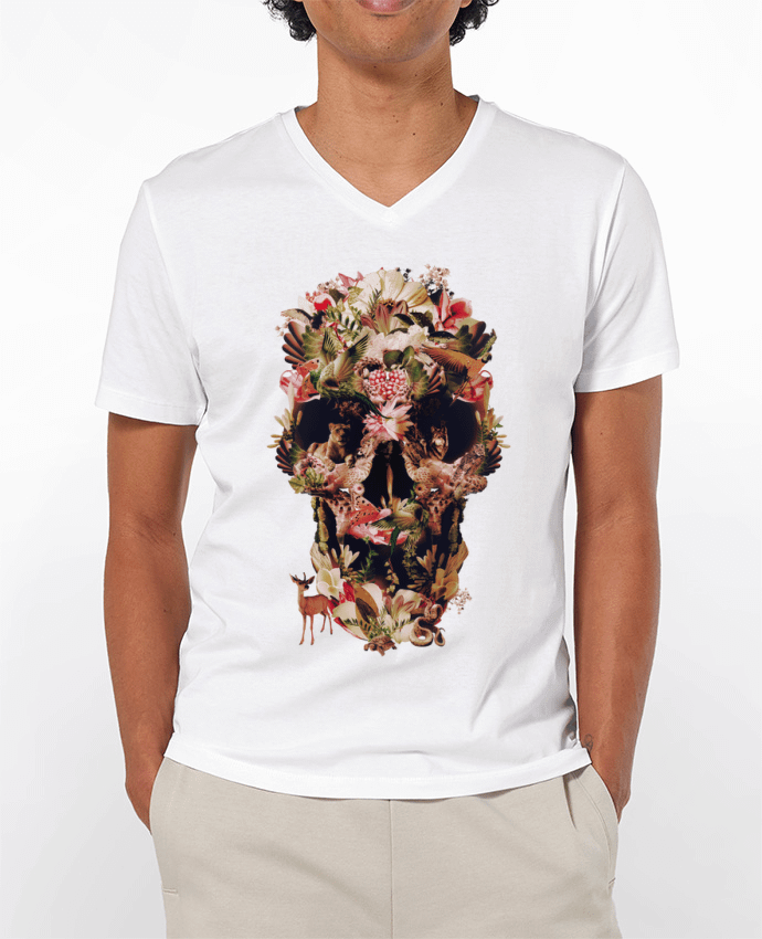 T-shirt homme Jungle Skull par ali_gulec