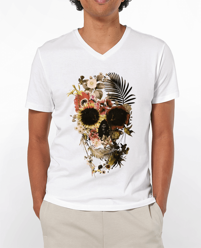T-shirt homme Garden Skull par ali_gulec
