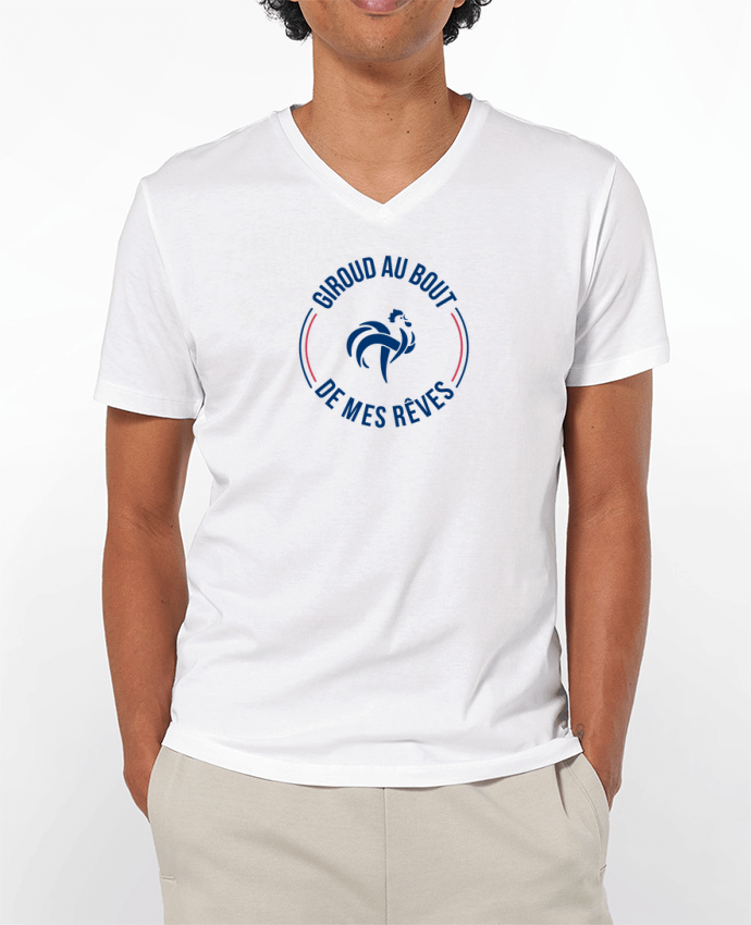 T-shirt homme Giroud au bout de mes rêves par tunetoo