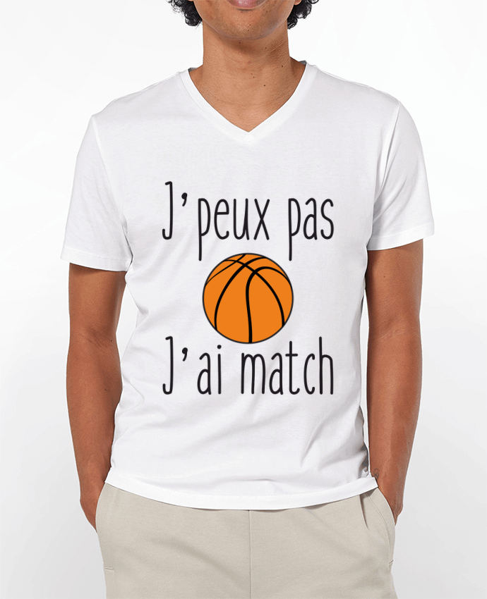 T-shirt homme J'peux pas j'ai match de basket par Benichan