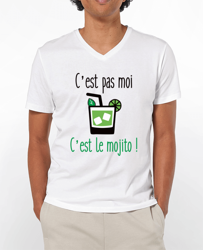 T-shirt homme C'est pas moi c'est le mojito par Benichan