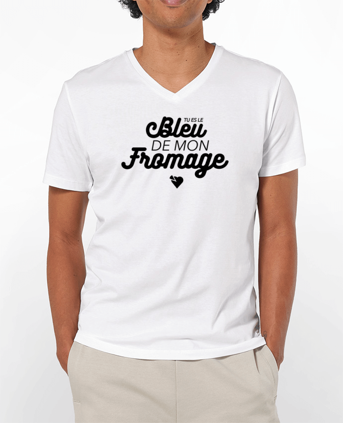 T-shirt homme Tu es le bleu de mon fromage par tunetoo
