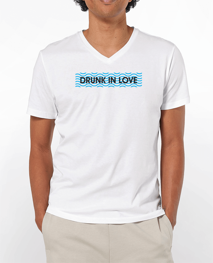 T-shirt homme Drunk in love par tunetoo