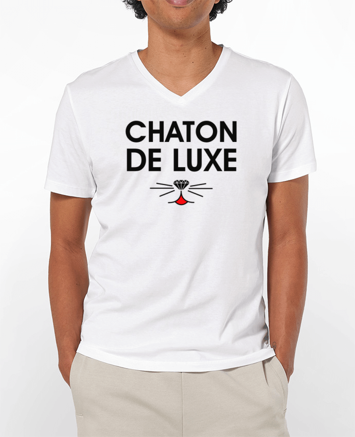 T-shirt homme Chaton de luxe par tunetoo