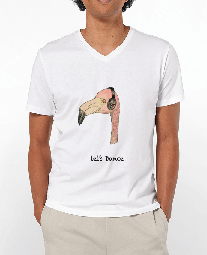 T-shirt homme Flamingo LET'S DANCE by La Paloma par La Paloma