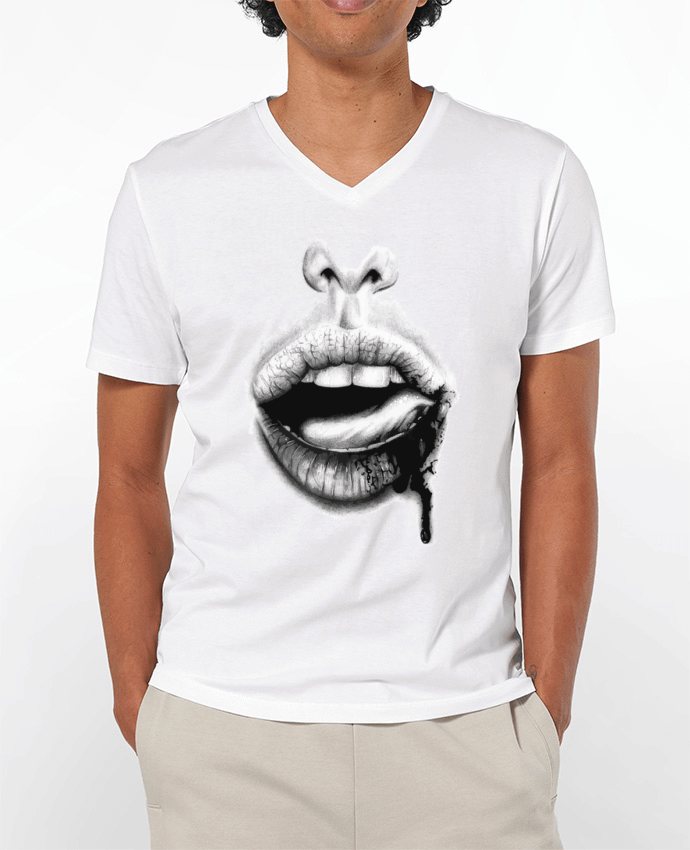 T-shirt homme BAISER VIOLENT par teeshirt-design.com