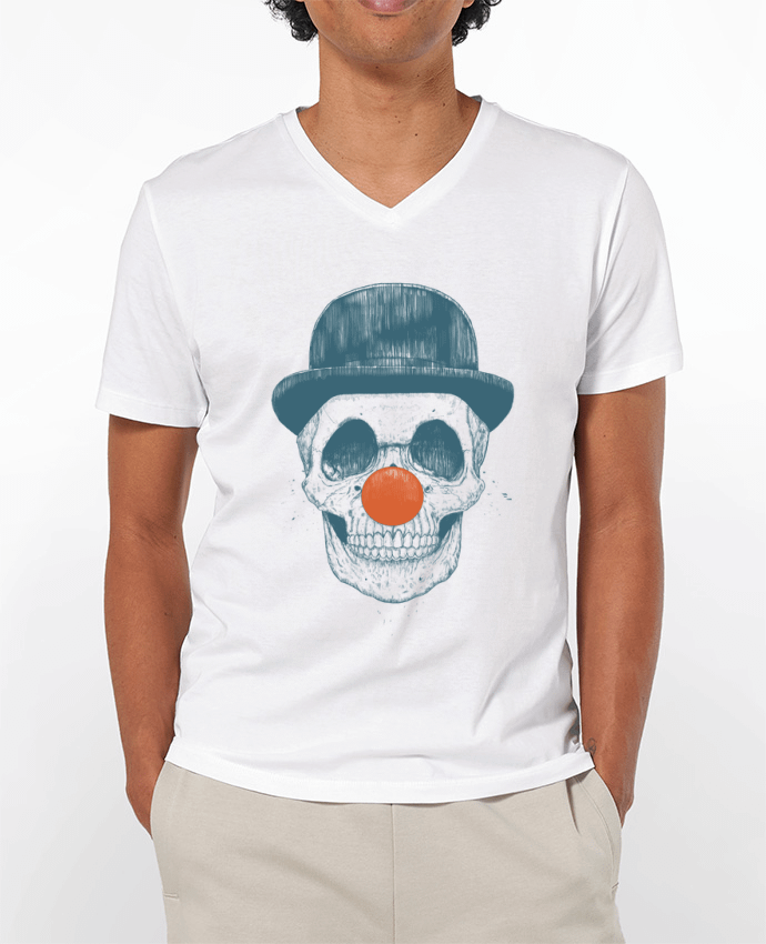 T-shirt homme Dead Clown par Balàzs Solti