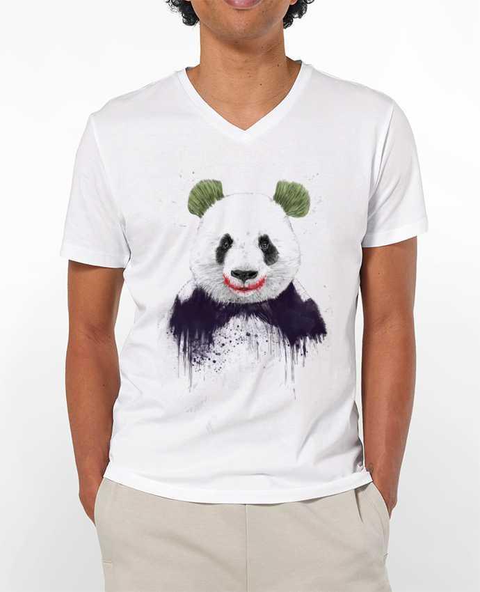 T-shirt homme Jokerface par Balàzs Solti