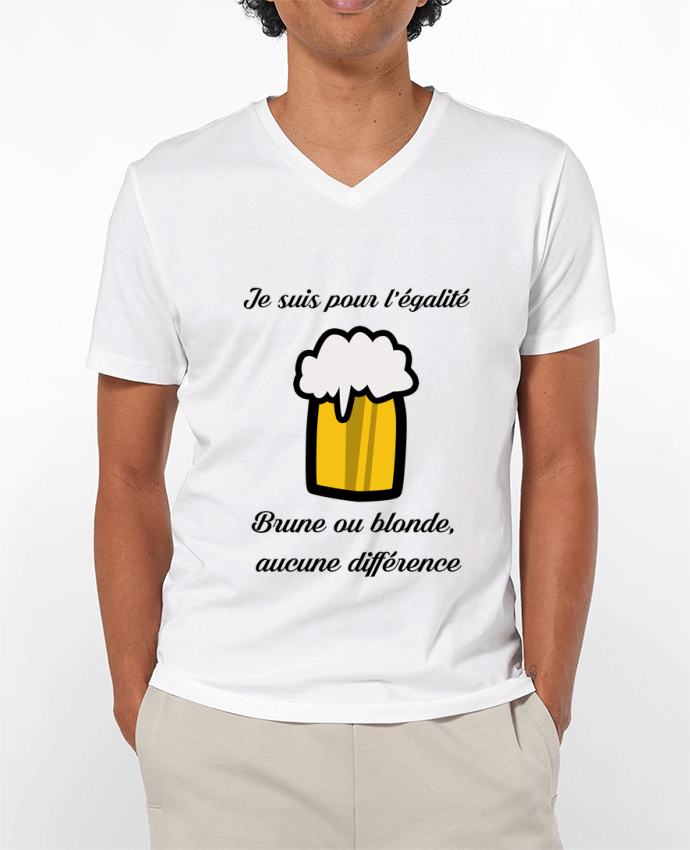 T-shirt homme Je suis pour l'égalité par Kudice