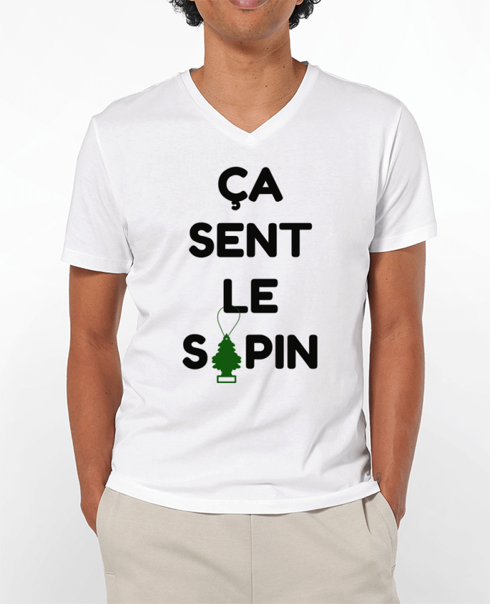 T-shirt homme ÇA SENT LE SAPIN par tunetoo