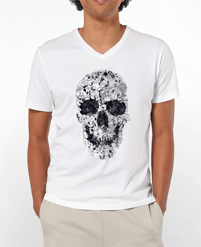 T-shirt homme Doodle bw par ali_gulec