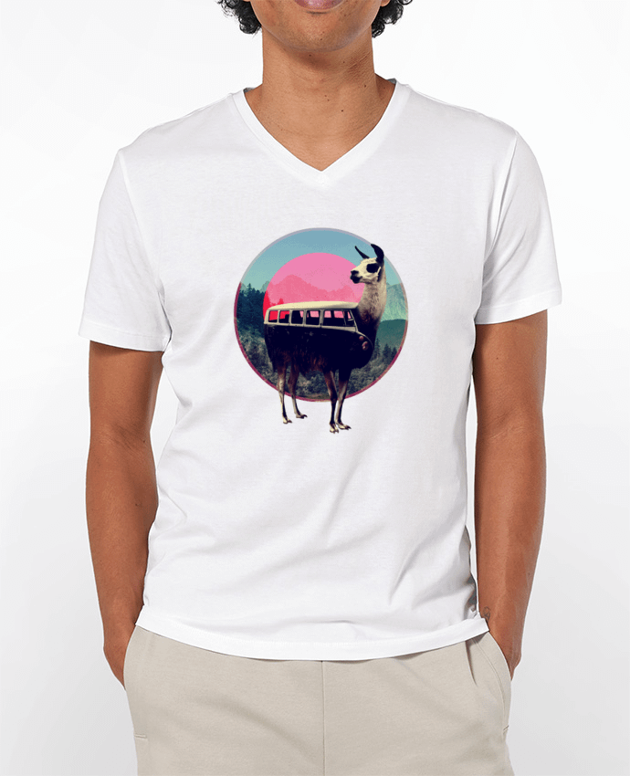 T-shirt homme Lama par ali_gulec