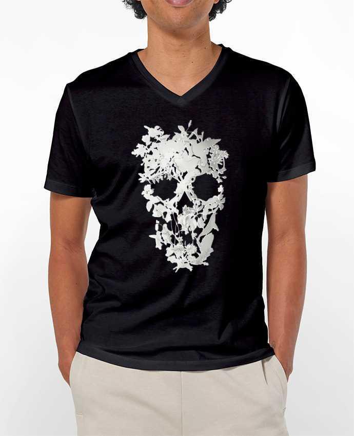 T-shirt homme Simple Skull par ali_gulec