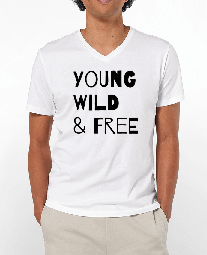 T-shirt homme YOUNG, WILD, FREE par tunetoo