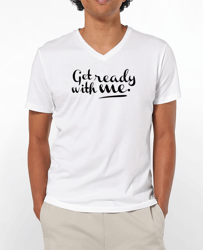 T-shirt homme Get ready with me par tunetoo