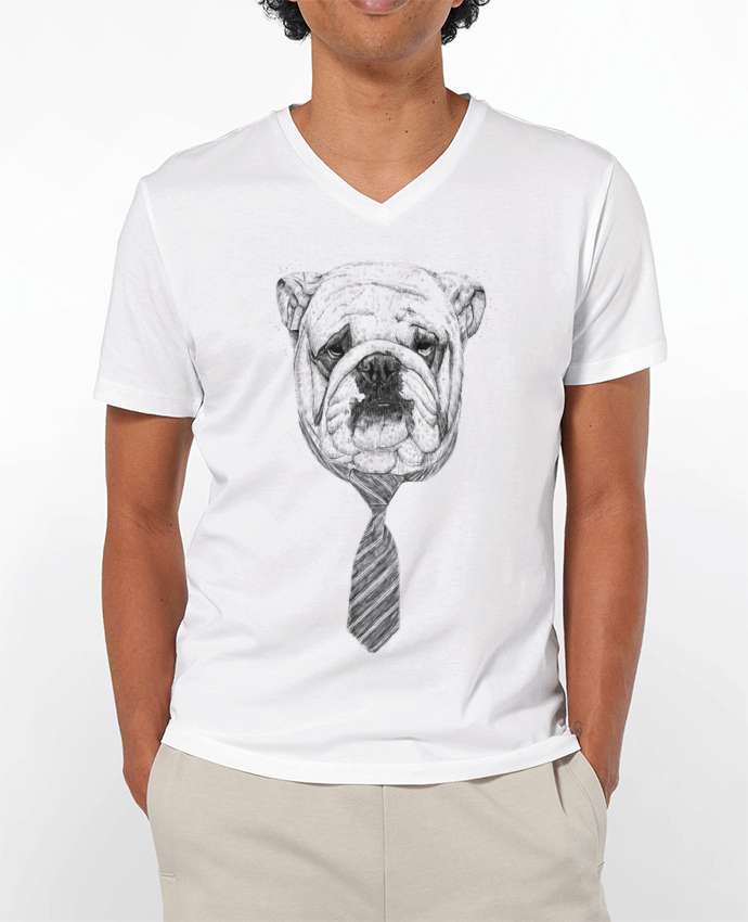 T-shirt homme Cool Dog par Balàzs Solti
