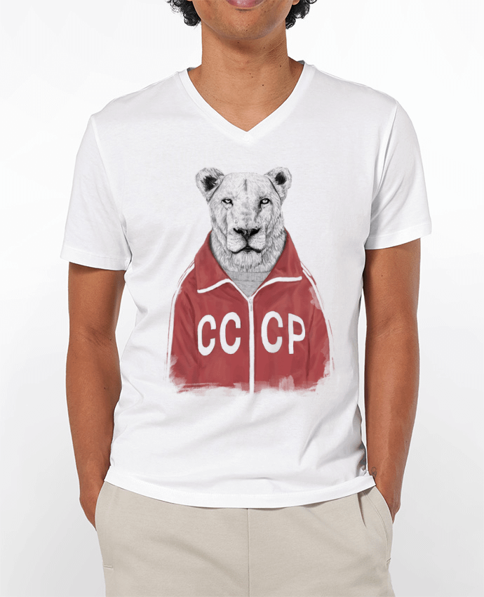 T-shirt homme Soviet par Balàzs Solti