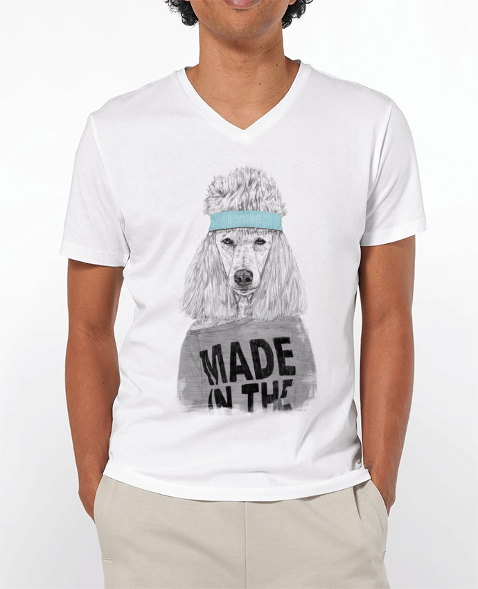 T-shirt homme 80's bitch par Balàzs Solti