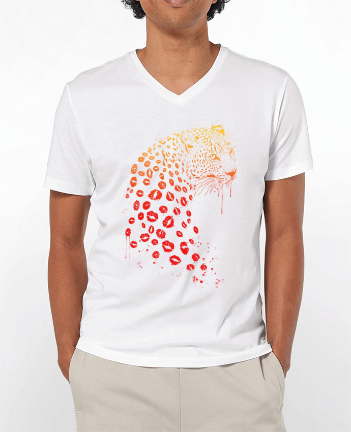 T-shirt homme Kiss me par Balàzs Solti