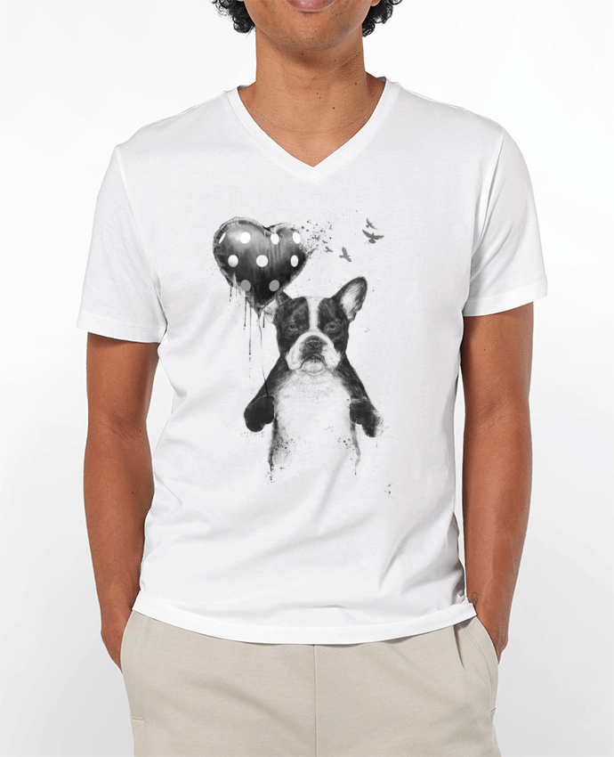 T-shirt homme my_heart_goes_boom par Balàzs Solti