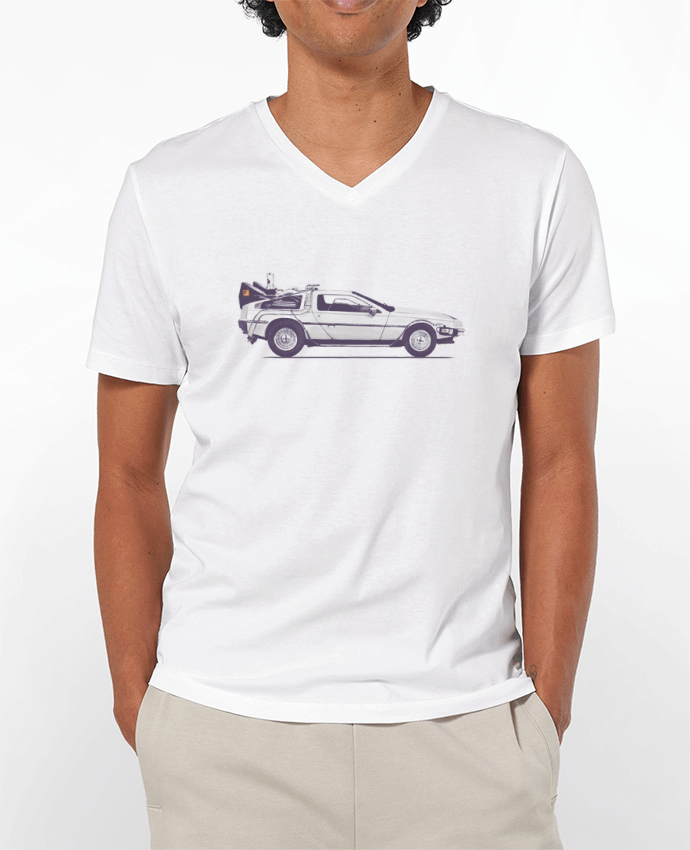 T-shirt homme Dolorean par Florent Bodart