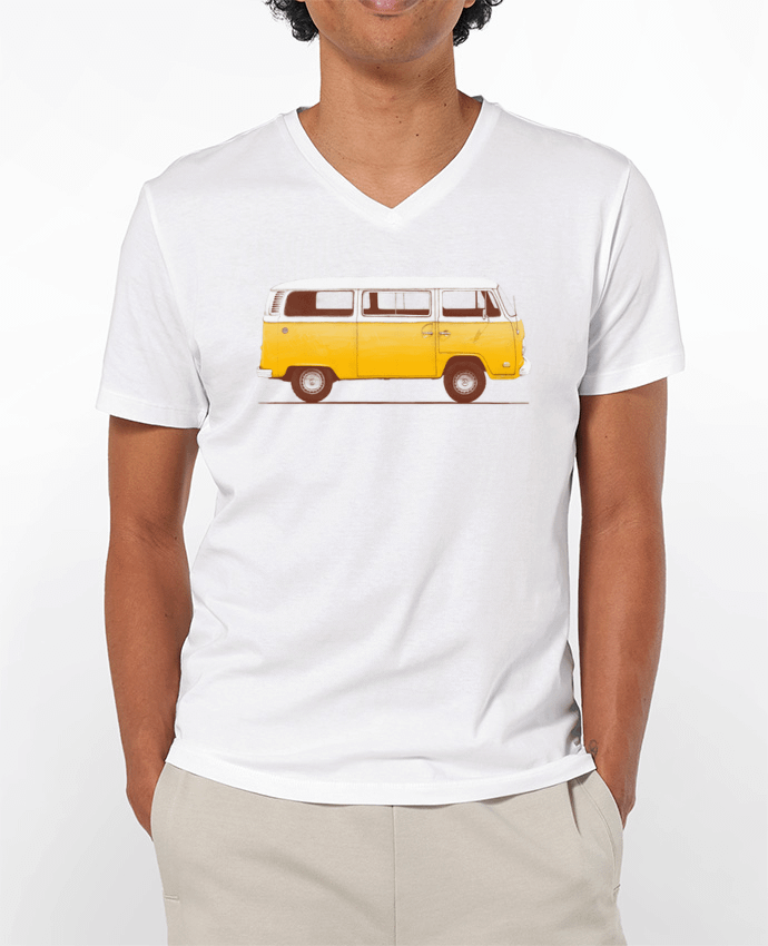 T-shirt homme Yellow Van par Florent Bodart