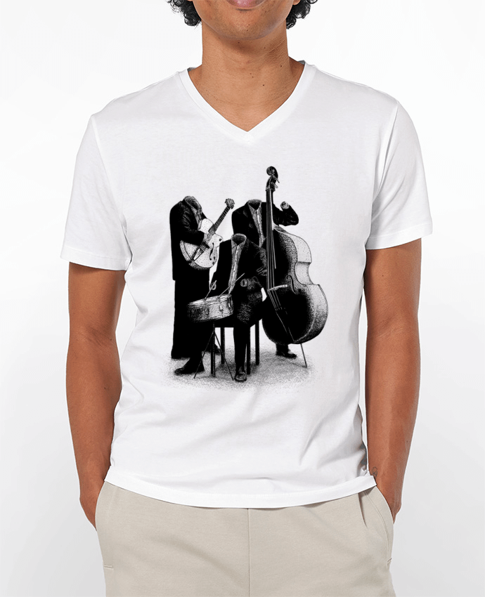 T-shirt homme Les invisibles par Florent Bodart