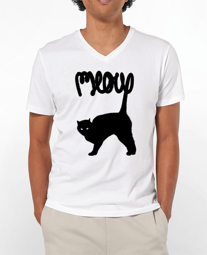 T-shirt homme Meow par Florent Bodart