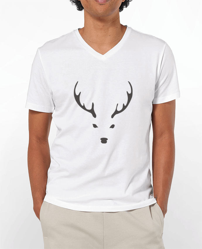 T-shirt homme WHITE DEER par Morozinka