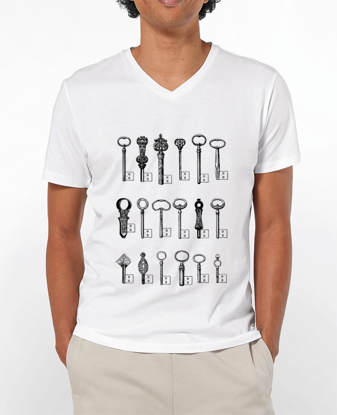 T-shirt homme USB Keys par Florent Bodart