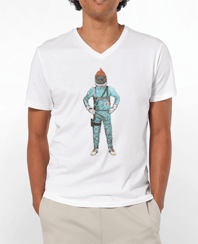 T-shirt homme Zissou in space par Florent Bodart