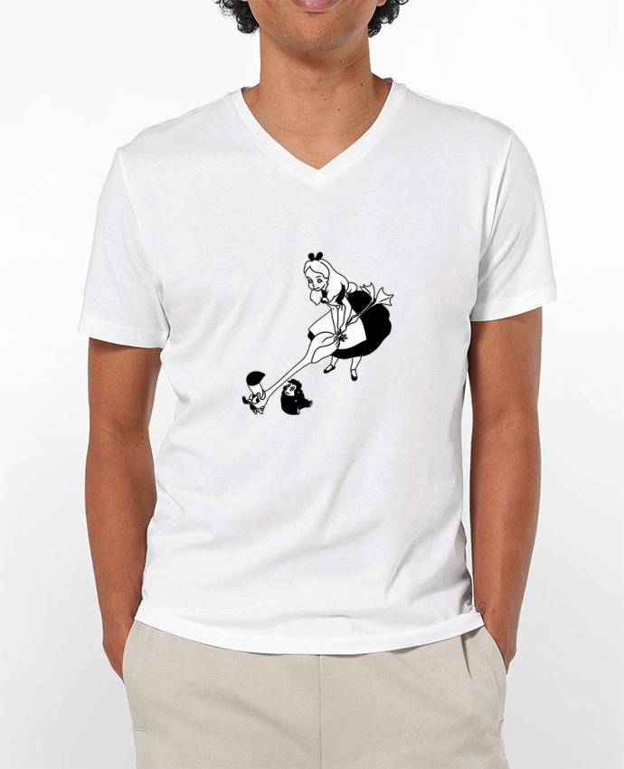 T-shirt homme Alice par tattooanshort