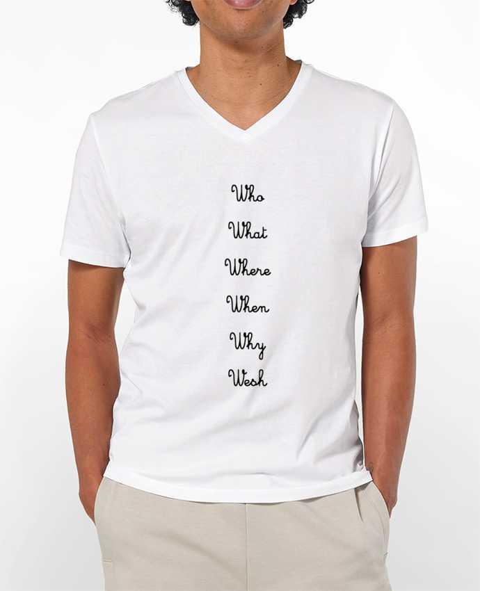T-shirt homme 5W par tattooanshort
