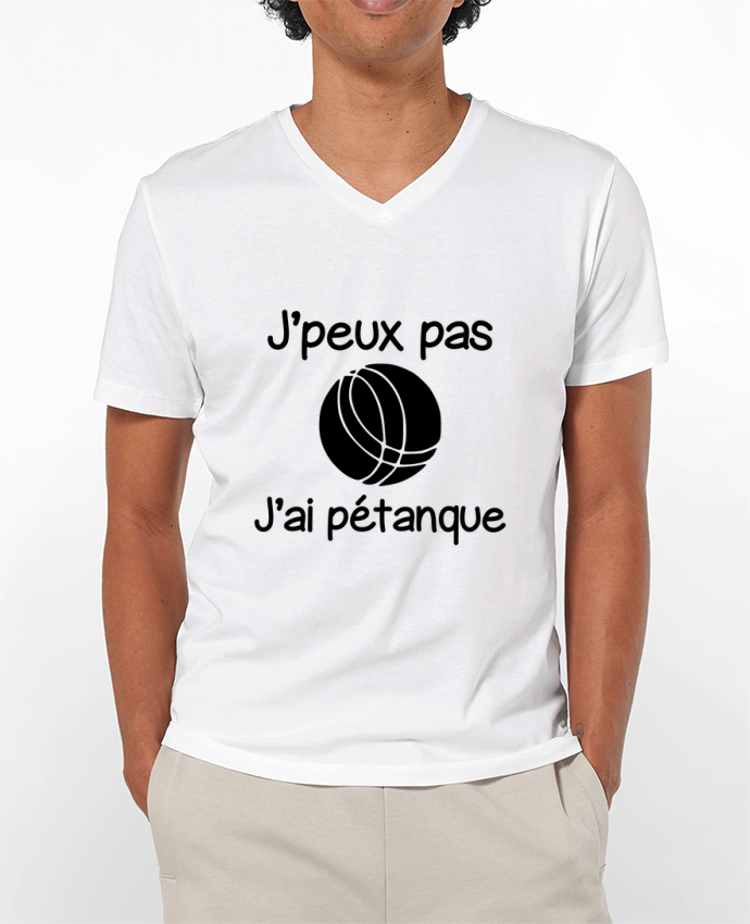 T-shirt homme J'peux pas j'ai pétanque par Benichan