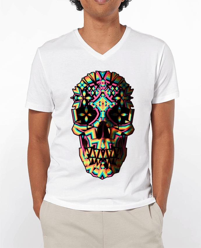 T-shirt homme Skull Geo par ali_gulec